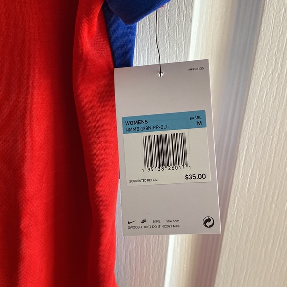 Nike dry fit Philadelphia Phillies V neck T shirt, medium NWT - Picture 8 of 11